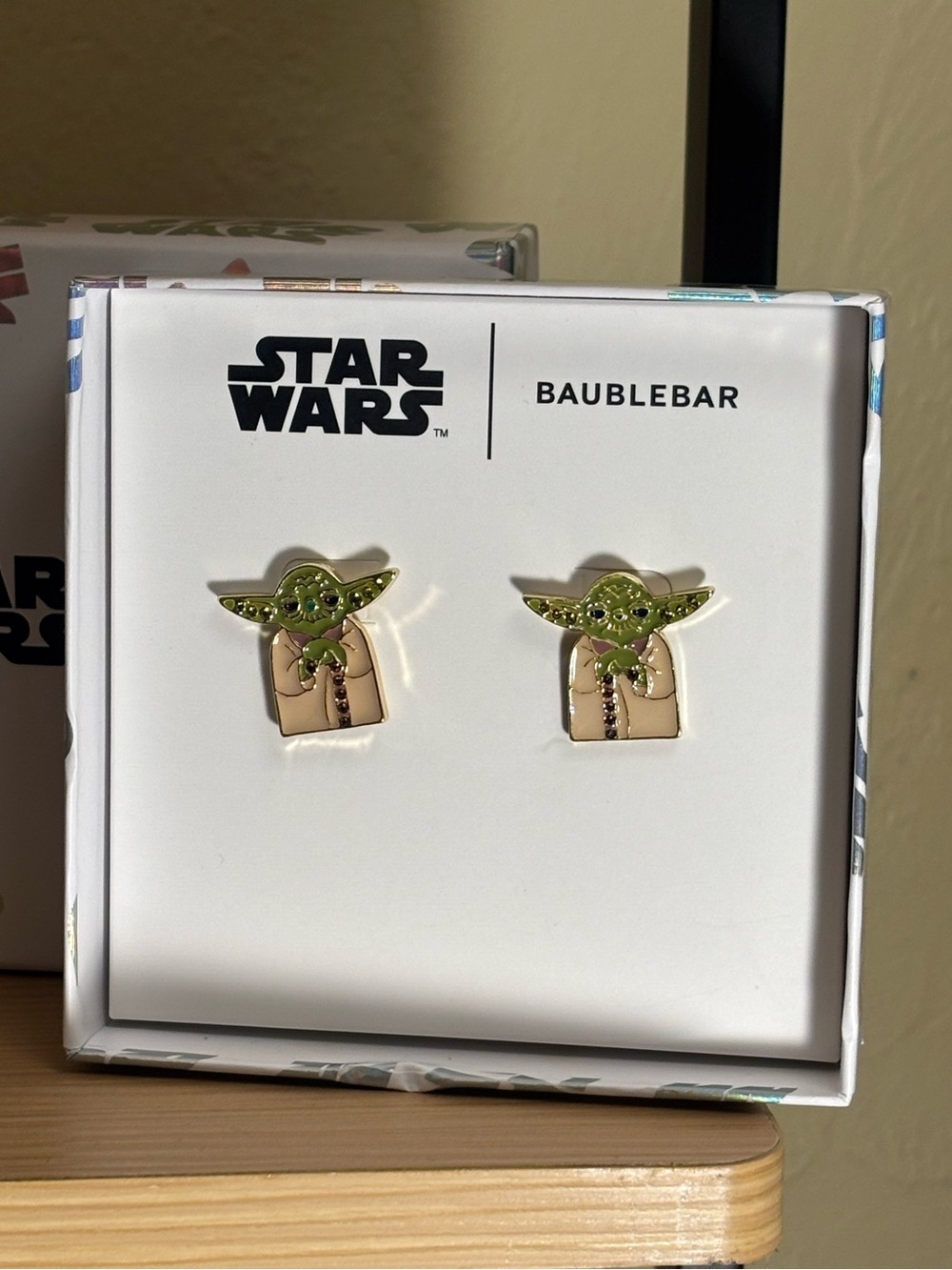 Disney Baublebar Star Wars Yoda Earrings